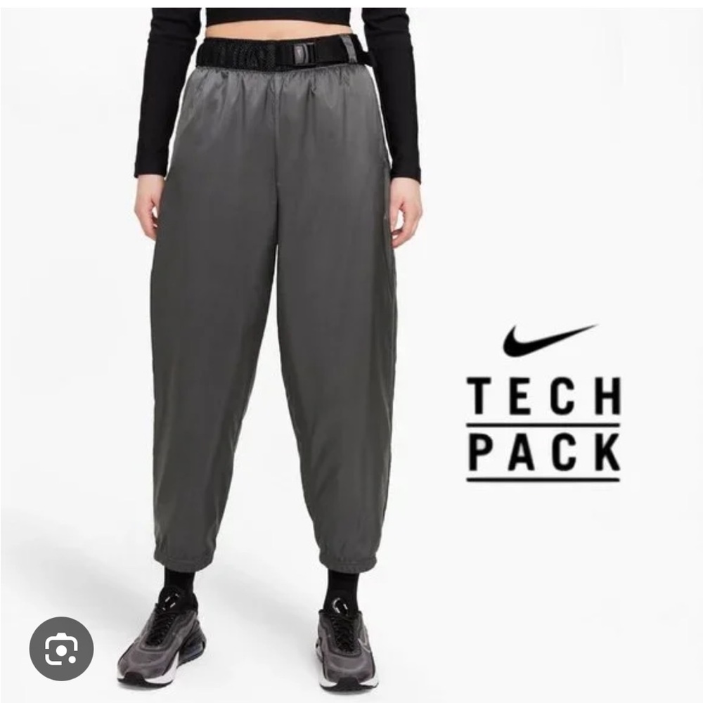 Nike Tech Pack Grey Women's Belted Pants